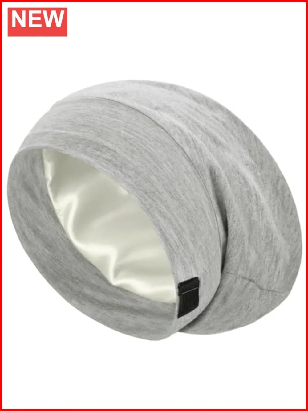 22 Momme 100% Mulberry Silk Sleep Cap Adjustable Night Bonnet for Hair Care